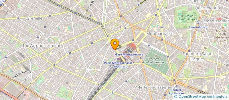 localisation de l'entreprise MADAME FLORENCE LEFEVRE  PARIS