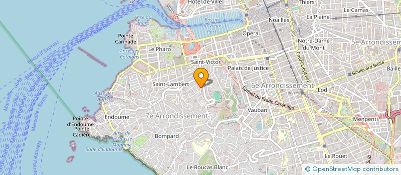 localisation de l'entreprise MADAME FLORENCE LEGA à MARSEILLE