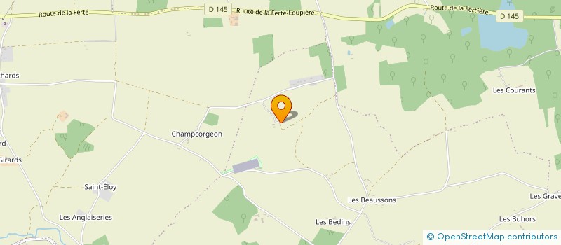 localisation de l'entreprise MADAME FLORENCE LEGAUT à CHARNY OREE DE PUISAYE