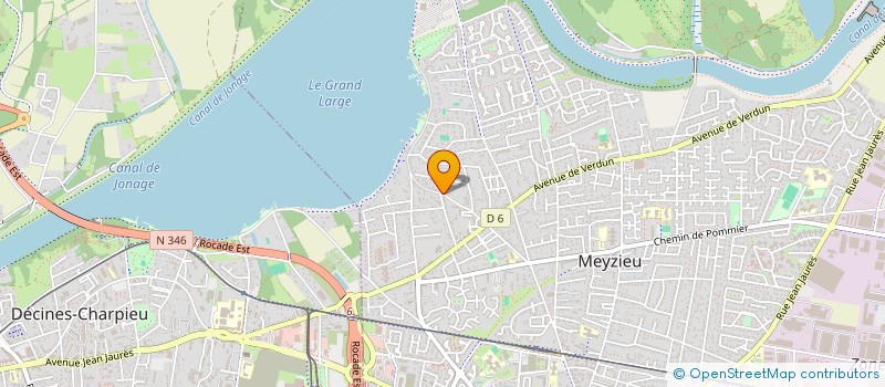 localisation de l'entreprise MADAME FLORENCE LEGUY  MEYZIEU