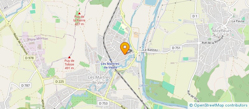 localisation de l'entreprise MADAME FLORENCE LEJEUNE  SALLEDES