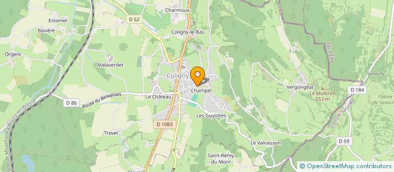 localisation de l'entreprise MADAME FLORENCE LEMAITRE  SAINT-AMOUR