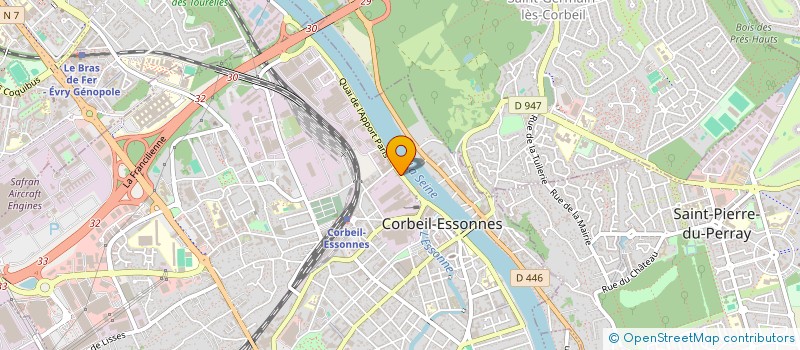 localisation de l'entreprise MADAME FLORENCE LEMAR à CORBEIL-ESSONNES