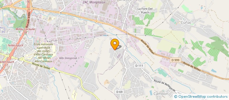 localisation de l'entreprise MADAME FLORENCE LEMOUZY à ALBI