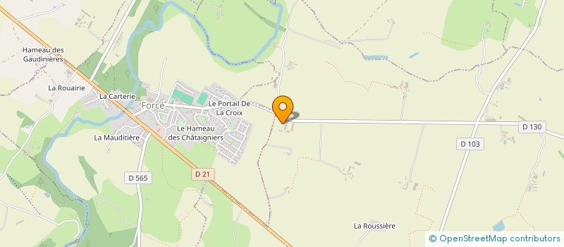 localisation de l'entreprise MADAME FLORENCE LEPAGE à PARNE-SUR-ROC