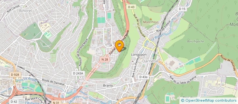 localisation de l'entreprise MADAME FLORENCE LEPRIEUR  ROUEN