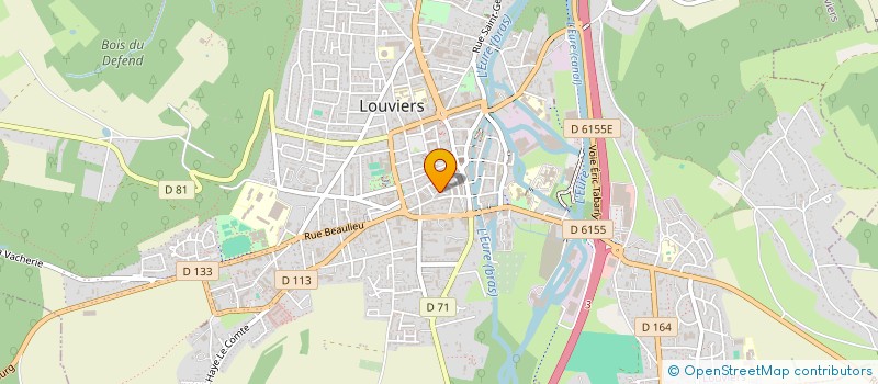 localisation de l'entreprise MADAME FLORENCE LEPY à LOUVIERS