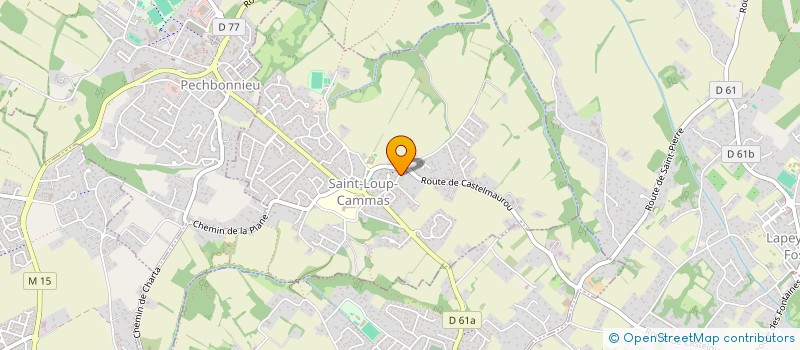 localisation de l'entreprise MADAME FLORENCE LERAY  SAINT-LOUP-CAMMAS