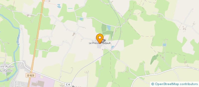 localisation de l'entreprise MADAME FLORENCE LEROUEIL à SEGRE-EN-ANJOU BLEU