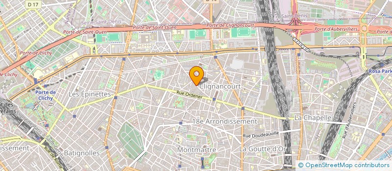 localisation de l'entreprise MADAME FLORENCE LEROY  PARIS