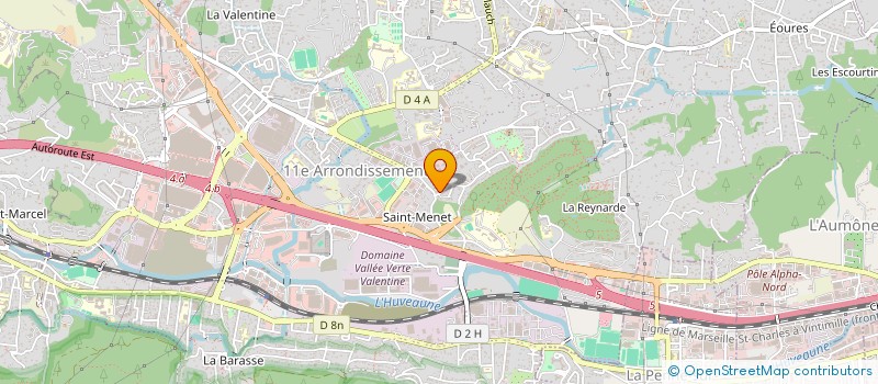 localisation de l'entreprise MADAME FLORENCE LESGARDS  MARSEILLE