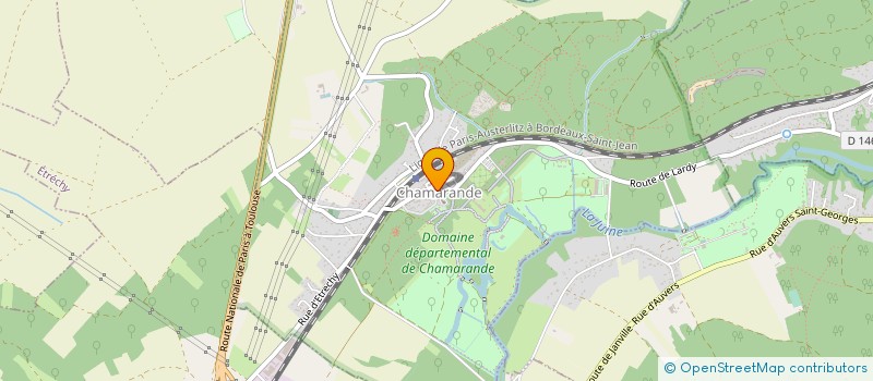 localisation de l'entreprise MADAME FLORENCE LESTRAT  CHAMARANDE