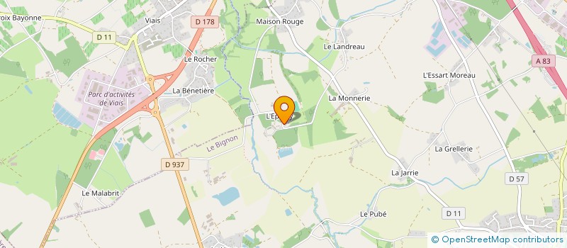 localisation de l'entreprise MADAME FLORENCE LESTREMAU à LE BIGNON