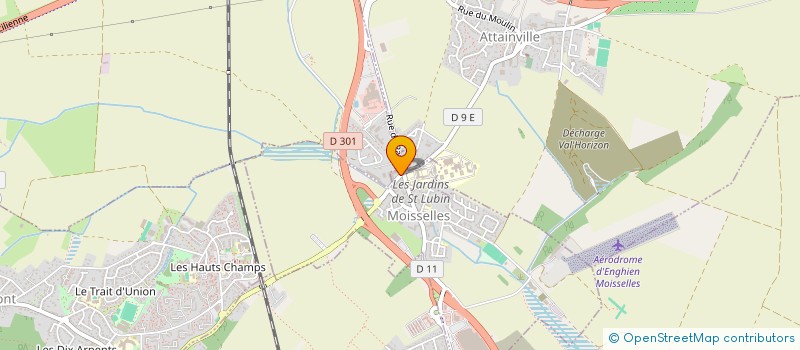 localisation de l'entreprise MADAME FLORENCE LETELLIER à MOISSELLES