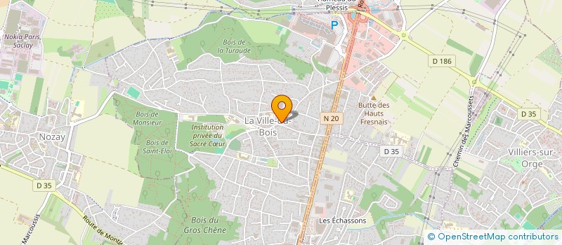 localisation de l'entreprise MADAME FLORENCE LETEVE à LA VILLE-DU-BOIS