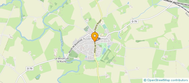 localisation de l'entreprise MADAME FLORENCE LETOURNEAU  AUVERS-LE-HAMON