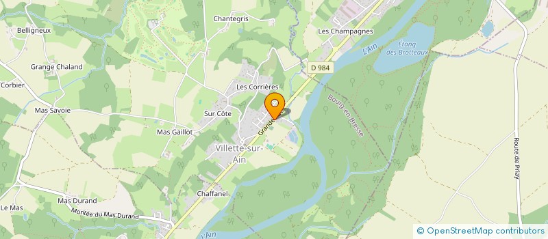 localisation de l'entreprise MADAME FLORENCE LEUROT  VILLETTE-SUR-AIN