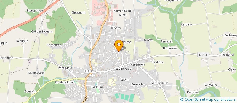 localisation de l'entreprise MADAME FLORENCE LEVITE  BAUD