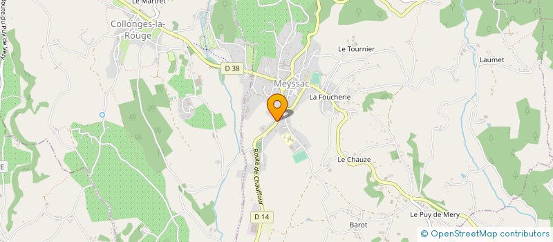 localisation de l'entreprise MADAME FLORENCE LHERBET  SAILLAC