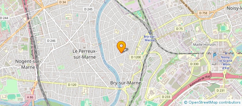 localisation de l'entreprise MADAME FLORENCE LI  BRY-SUR-MARNE