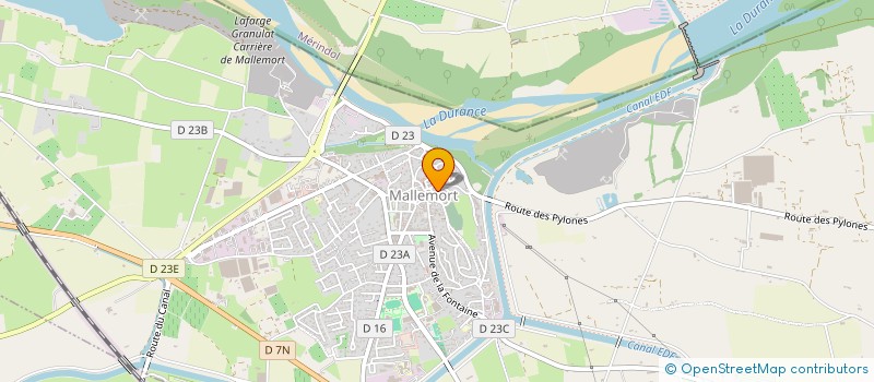 localisation de l'entreprise MADAME FLORENCE LICHOLAT  MALLEMORT