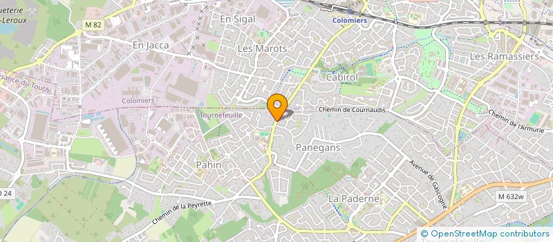 localisation de l'entreprise MADAME FLORENCE LIEBERMAN à TOURNEFEUILLE