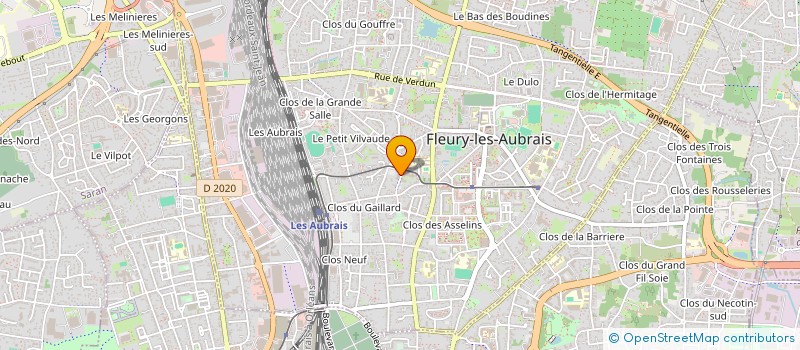 localisation de l'entreprise MADAME FLORENCE LIMOUSI à FLEURY-LES-AUBRAIS
