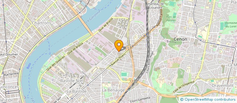 localisation de l'entreprise MADAME FLORENCE LINGUIN  BORDEAUX