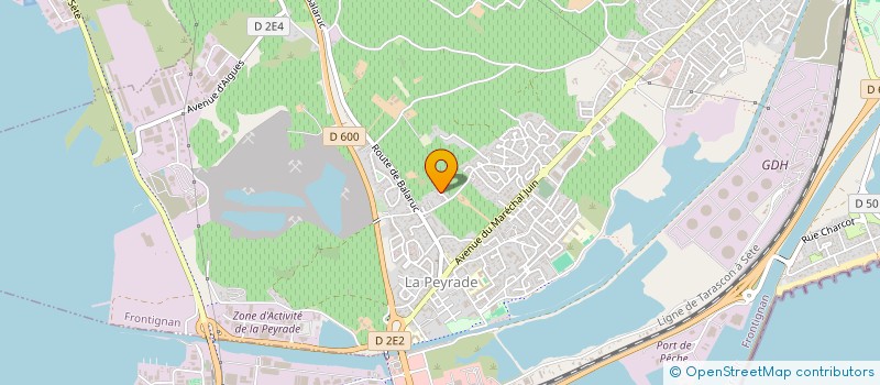 localisation de l'entreprise MADAME FLORENCE LLATY à FRONTIGNAN