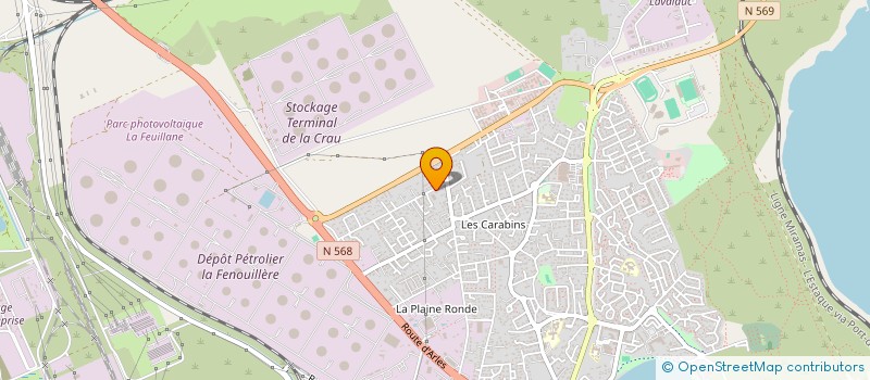 localisation de l'entreprise MADAME FLORENCE LO SARDO  FOS-SUR-MER