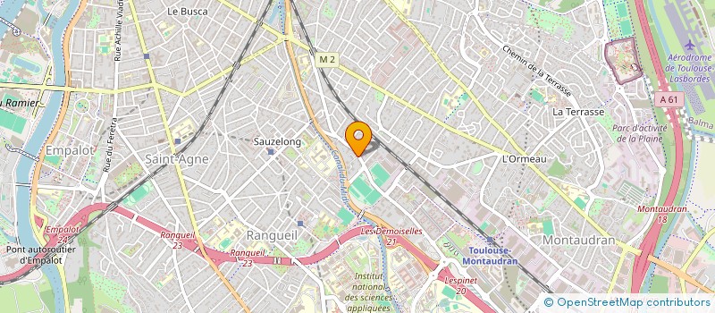 localisation de l'entreprise MADAME FLORENCE LOMBARD  TOULOUSE