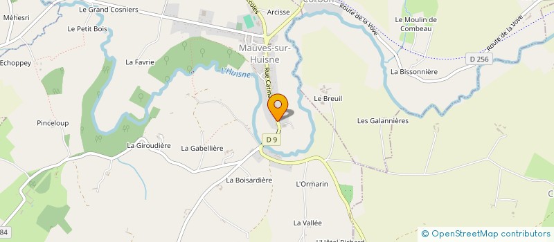 localisation de l'entreprise MADAME FLORENCE LORITE à MAUVES-SUR-HUISNE