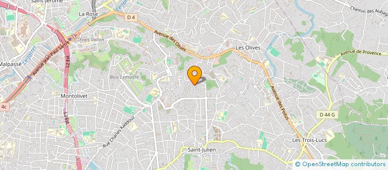 localisation de l'entreprise MADAME FLORENCE LOUGE à MARSEILLE