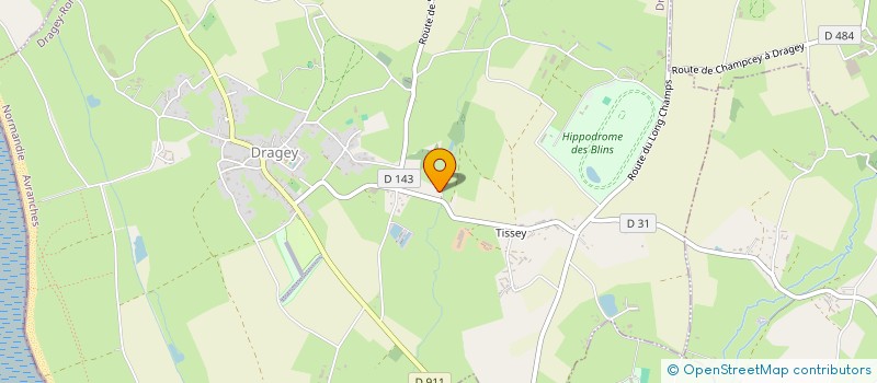 localisation de l'entreprise MADAME FLORENCE LUCAS  AVRANCHES