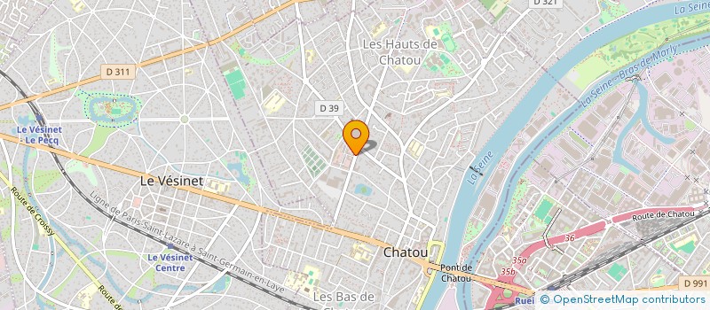 localisation de l'entreprise MADAME FLORENCE LUCAS à CHATOU