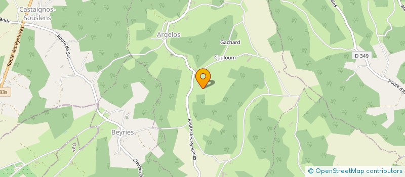 localisation de l'entreprise MADAME FLORENCE LUCATS  PEYRE