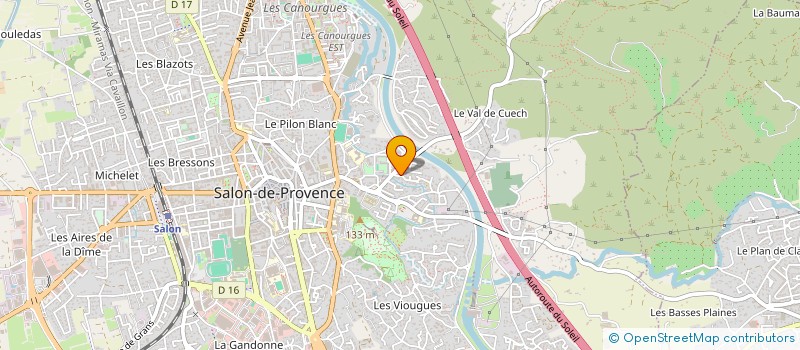localisation de l'entreprise MADAME FLORENCE MACIAS  SALON-DE-PROVENCE