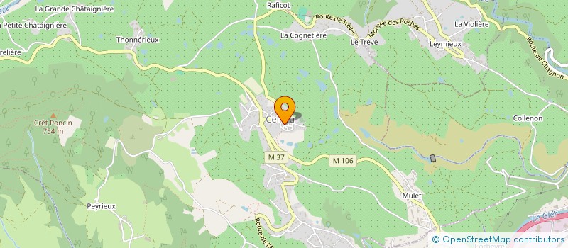 localisation de l'entreprise MADAME FLORENCE MAHE  CELLIEU