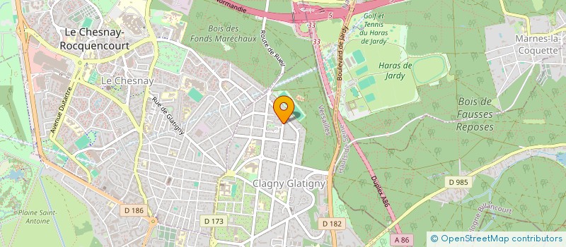 localisation de l'entreprise MADAME FLORENCE MALBOIS  VERSAILLES