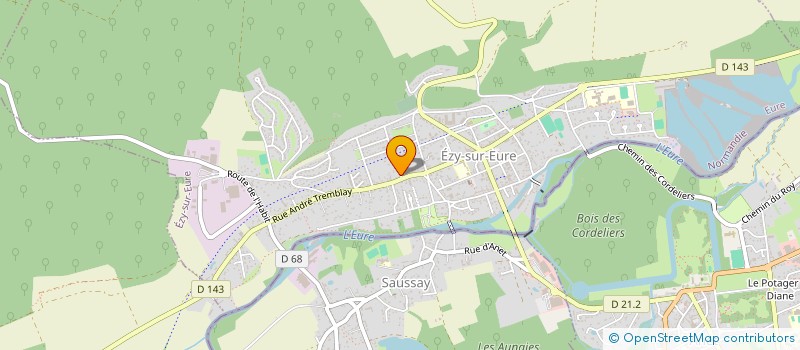 localisation de l'entreprise MADAME FLORENCE MALLERET  EZY-SUR-EURE