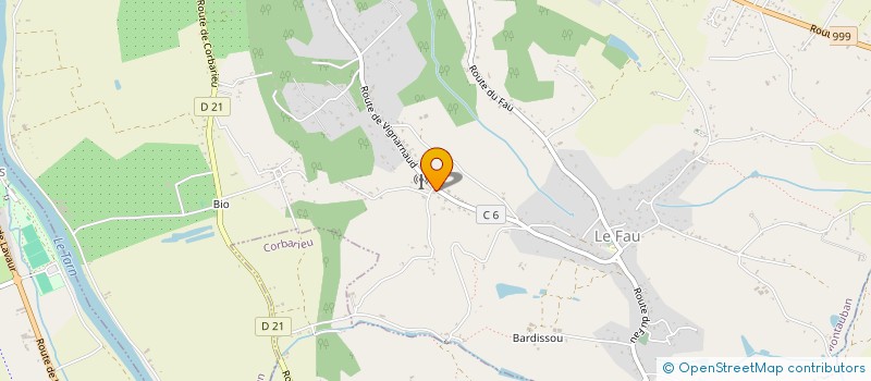 localisation de l'entreprise MADAME FLORENCE MANCEAU  MONTAUBAN