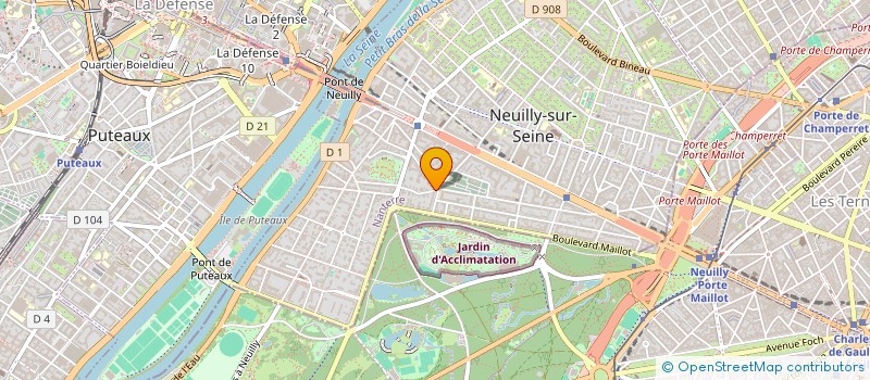 localisation de l'entreprise MADAME FLORENCE MARCHAIS à NEUILLY-SUR-SEINE