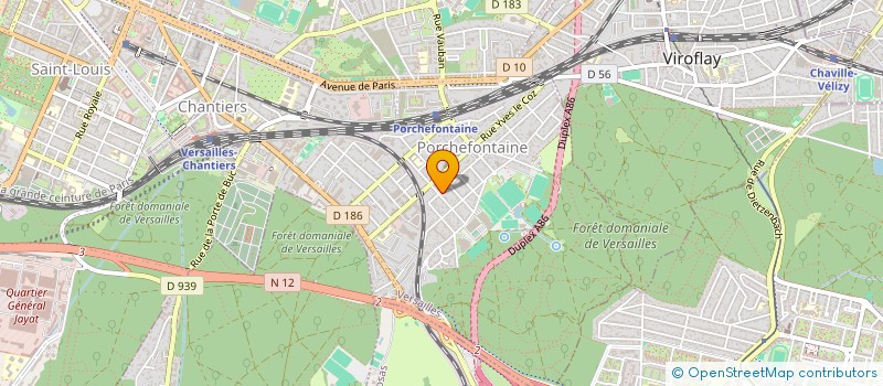 localisation de l'entreprise MADAME FLORENCE MARCHAL à VERSAILLES