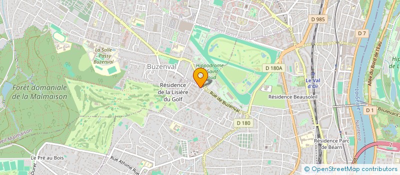 localisation de l'entreprise MADAME FLORENCE MARCHAND à GARCHES