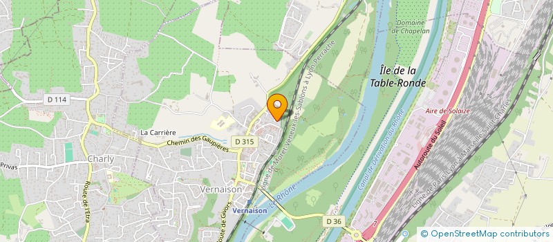 localisation de l'entreprise MADAME FLORENCE MARECHAL  VERNAISON