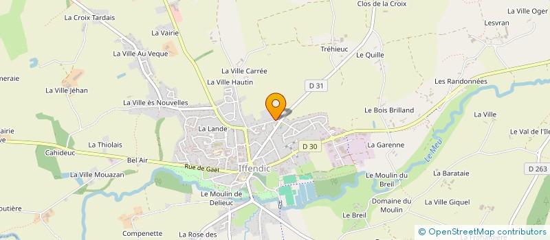 localisation de l'entreprise MADAME FLORENCE MARGAT  IFFENDIC