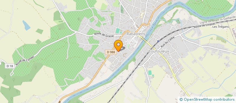 localisation de l'entreprise MADAME FLORENCE MARGERY à RABASTENS