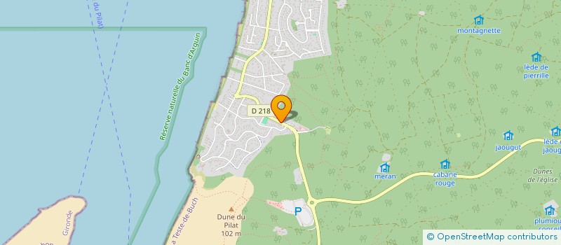 localisation de l'entreprise MADAME FLORENCE MARGUERITE NDOUR à LA TESTE-DE-BUCH