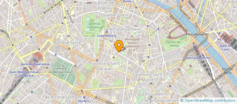 localisation de l'entreprise MADAME FLORENCE MARIE DE CHASTENAY à PARIS