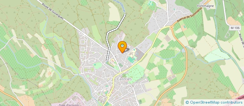 localisation de l'entreprise MADAME FLORENCE MARIE JEANN FAGNANT  CASTRIES